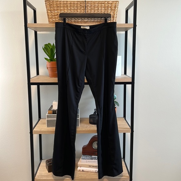 Burberry London Mid-Rise Black Dress Pant Trouser, 10 - Picture 2 of 9